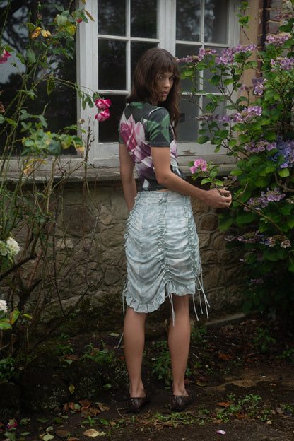 Rose Print Baby Tee