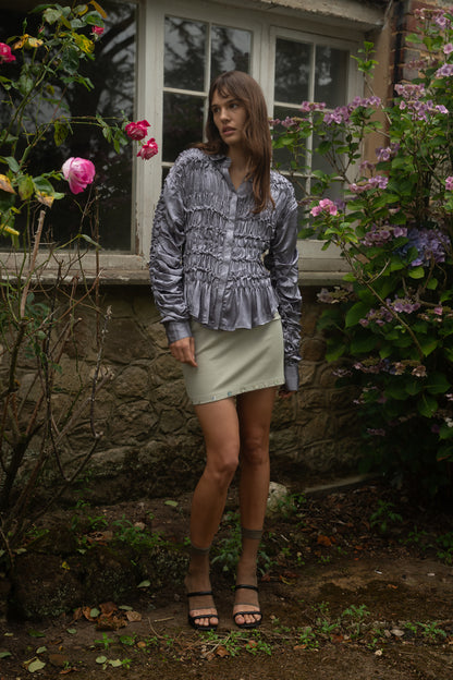 Delphine Gathered Shirt