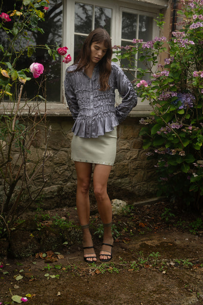 Delphine Gathered Shirt