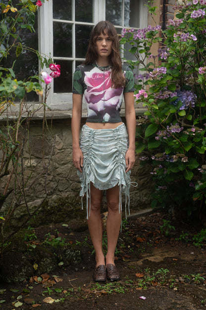 Daisy Gathered Channel Skirt