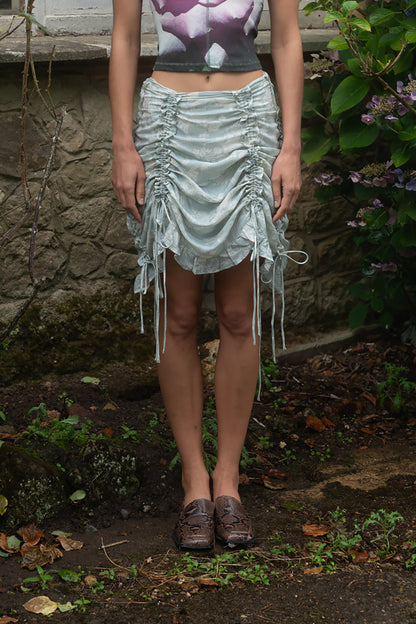 Daisy Gathered Channel Skirt